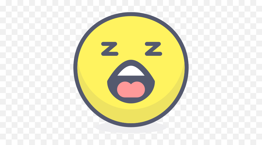 Sleepy - Free Smileys Icons Circle Emoji,Sleepy Emoticon