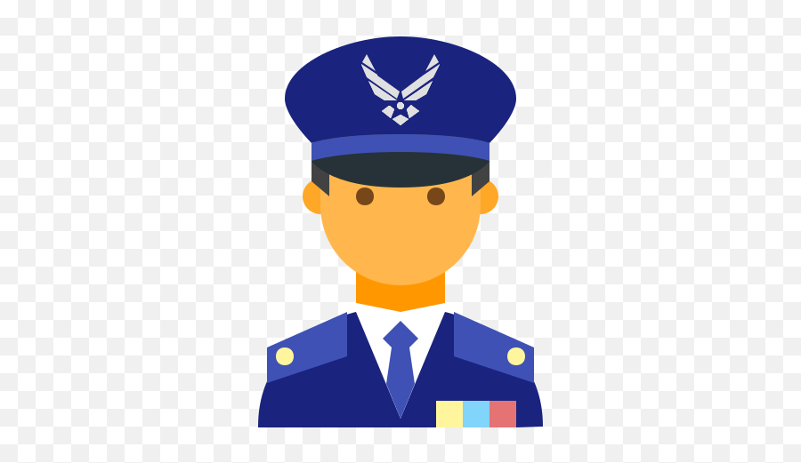 Air Force Commander Male Icon - Government Officer Icon Png Emoji,Air Force 1 Emoji