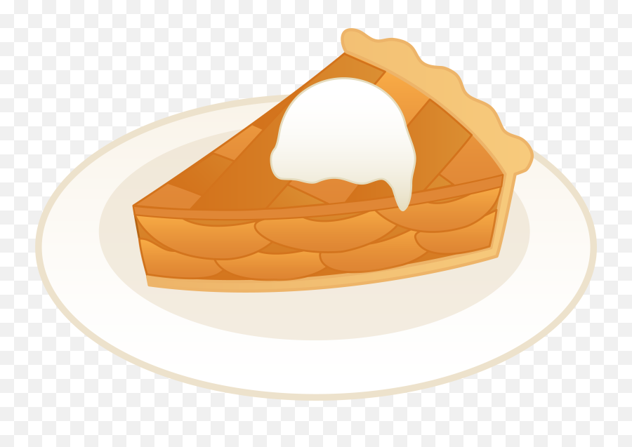 Sweet Potato Pie Clipart - Pie A La Mode Clipart Emoji,Sweet Potato Emoji
