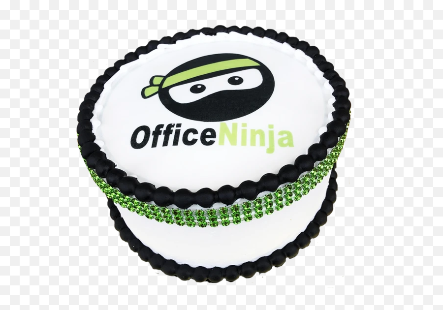 Office Ninja Cake - Jewellery Emoji,Birthday Cake Emoticon Facebook