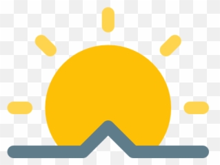 Sunrise Icon At Getdrawings - Sunrise Icon Emoji,Sunrise Emoji