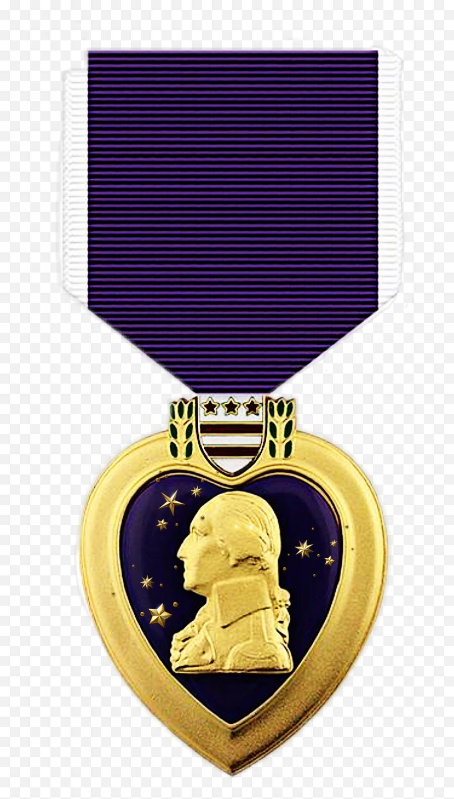 Medalmilitarymilitarymedalpurpleheartpu - Purple Heart Medal Emoji,Silver Medal Emoji
