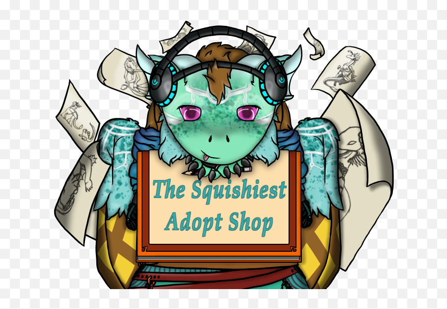 The Squishiest Adopt Shop - Cartoon Emoji,Emoji Bios