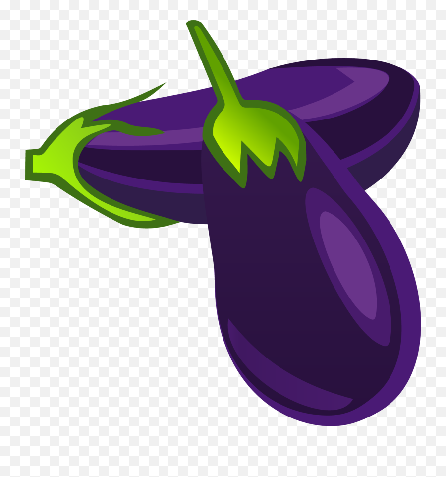 Eggplant Clipart Vector - Eggplant Clipart Png Download Eggplant Clipart Emoji,Hand On Eggplant Emoji