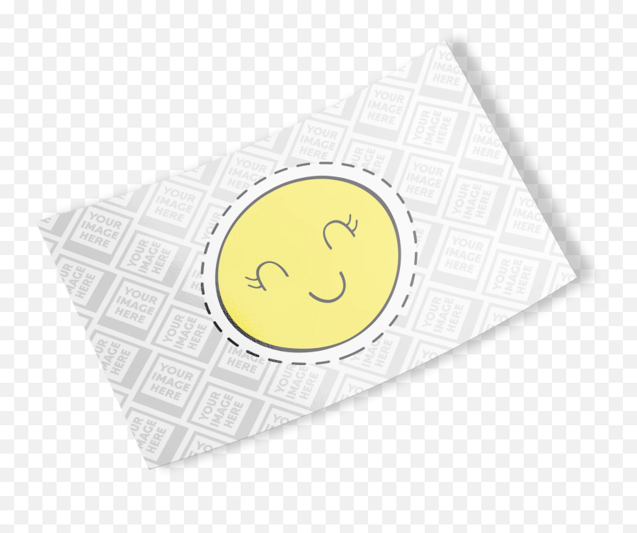 Smiling Emoji Personalized H - Circle,Emoticon H