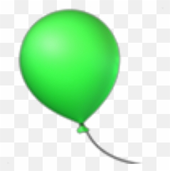 Balloon Globo Verde Green Emoji Sticker -