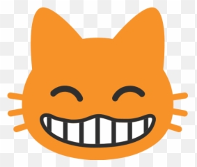 Google Cat - Face Android Emoji