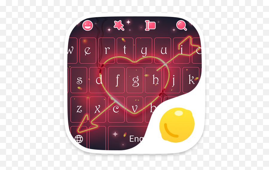 Cupidu0027s Arrow - Lemon Keyboard 1101706161003 Download Fire Heart With Arrow Emoji,Cupid Emoji