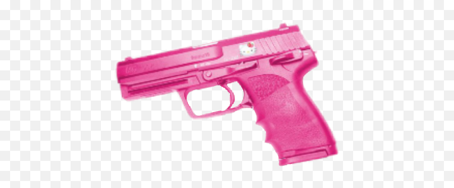 Largest Collection Of Free - Toedit Pistol Stickers Pink Hello Kitty Gun Emoji,Gun Emojis