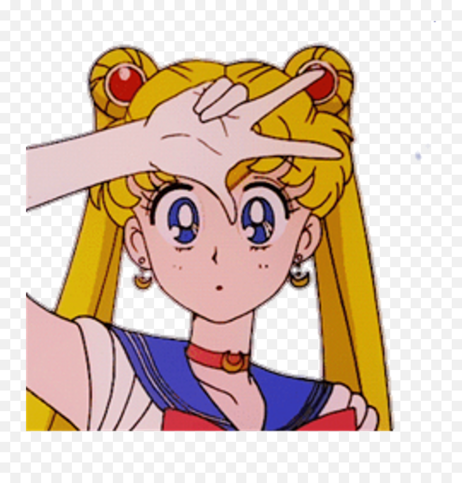 Aesthetic Sailor Moon Cute Clipart - Sailor Moon Cute Aesthetic Emoji,Sailor Moon Emoji