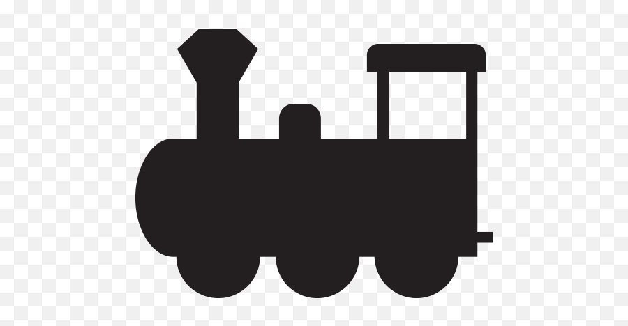 Steam Locomotive Emoji For Facebook Email Sms - Train Silhouette Png,Steam Letter Emoticons
