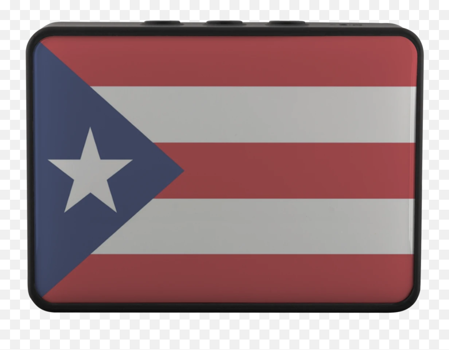 Puerto Rico Bluetooth Speaker - Horizontal Emoji,Puerto Rican Emoji Flag