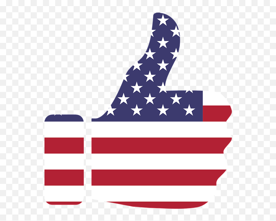 Agree America Approve - Free Vector Graphic On Pixabay American Flag Thumbs Up Clip Art Emoji,Flag Train Flag Emoji
