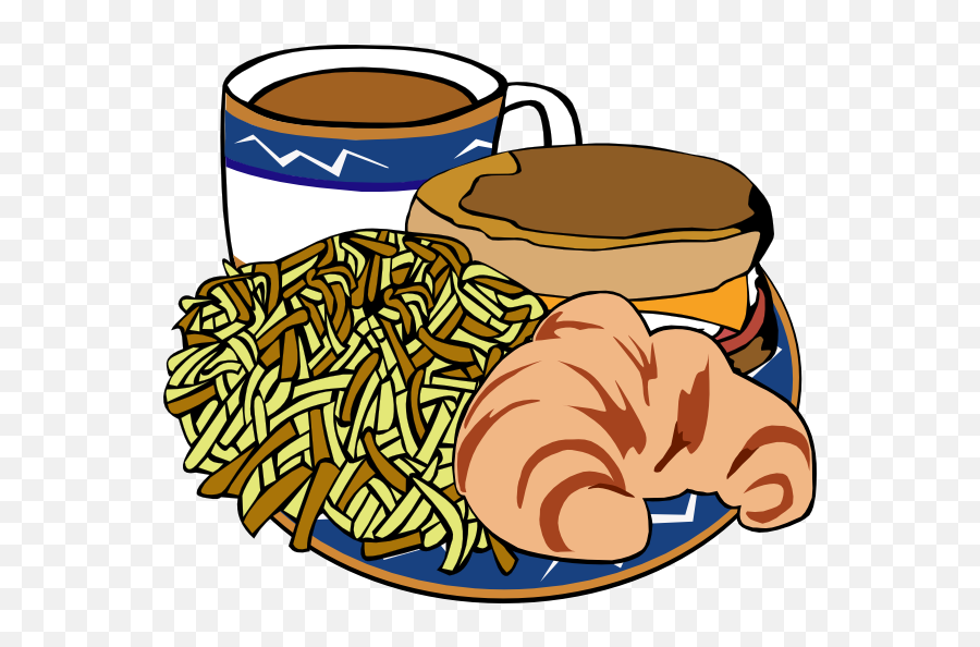 Breakfast Clip Art Clipart Clipartcow - Breakfast Clipart Emoji,Breakfast Emoji
