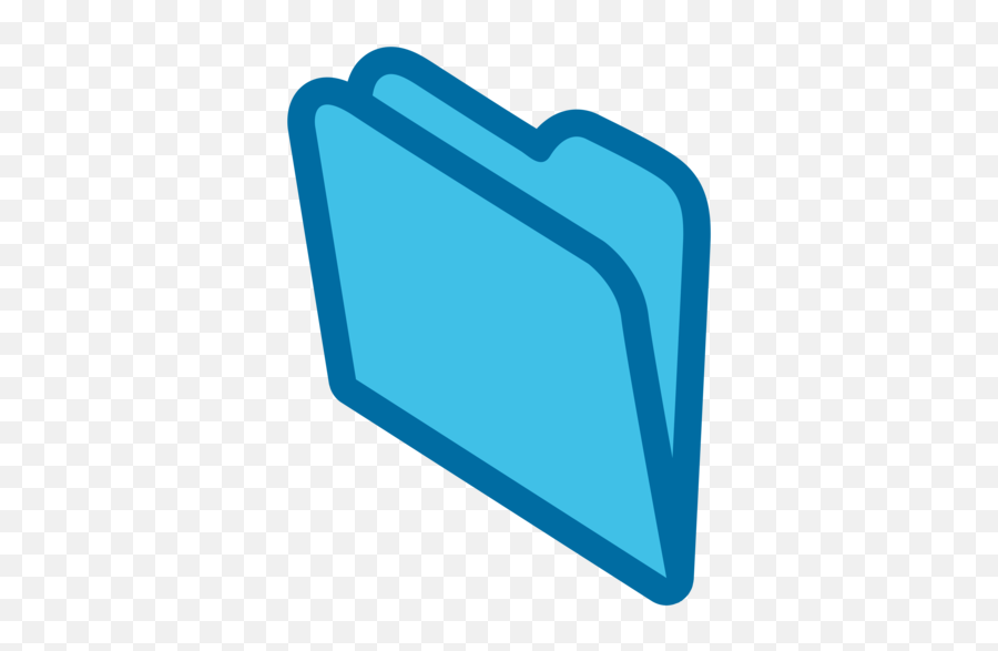 File Folder Emoji - Folder Emoticon,Folder Emoji