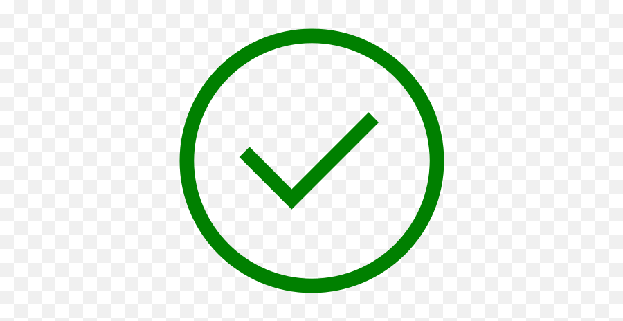 Noun Project Tick Icon 675776 Cc - Circle Emoji,Green Checkmark Emoji