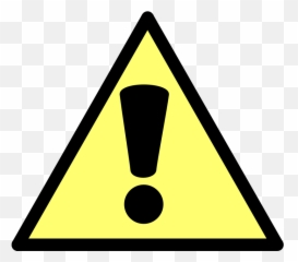 Warning Triangle Clipart - Critical Clipart Emoji,Caution Emoji