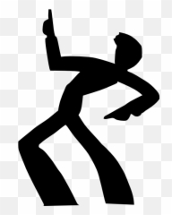 Person Dancing Clipart - Man Emoji