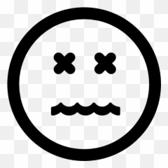 Annulled Emoticon Square Face Icons - Smiley Emoji
