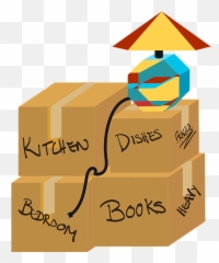 Free Image - Moving Boxes Clip Art Free Emoji,Cardboard Box Emoji
