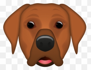 Emoji - Dog Yawns