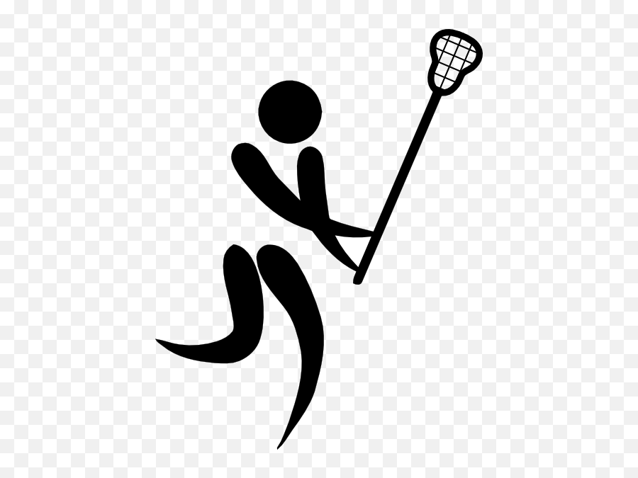 Girls Lacrosse Clipart Kid 2 - Lacrosse Stick Clip Art Emoji,Lacrosse Emoji