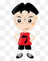 Nerd Spectacles Boy Football Soccer - Sporty Clipart Emoji