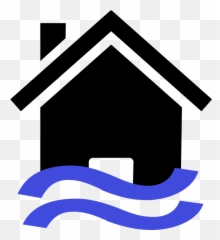 Download Free Png Flood Icon - Transparent House Clipart Emoji