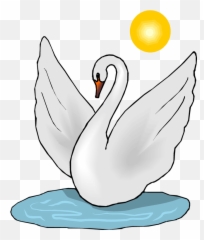 Free Swan Clipart - Swan Clip Art Emoji,Swan Emoji
