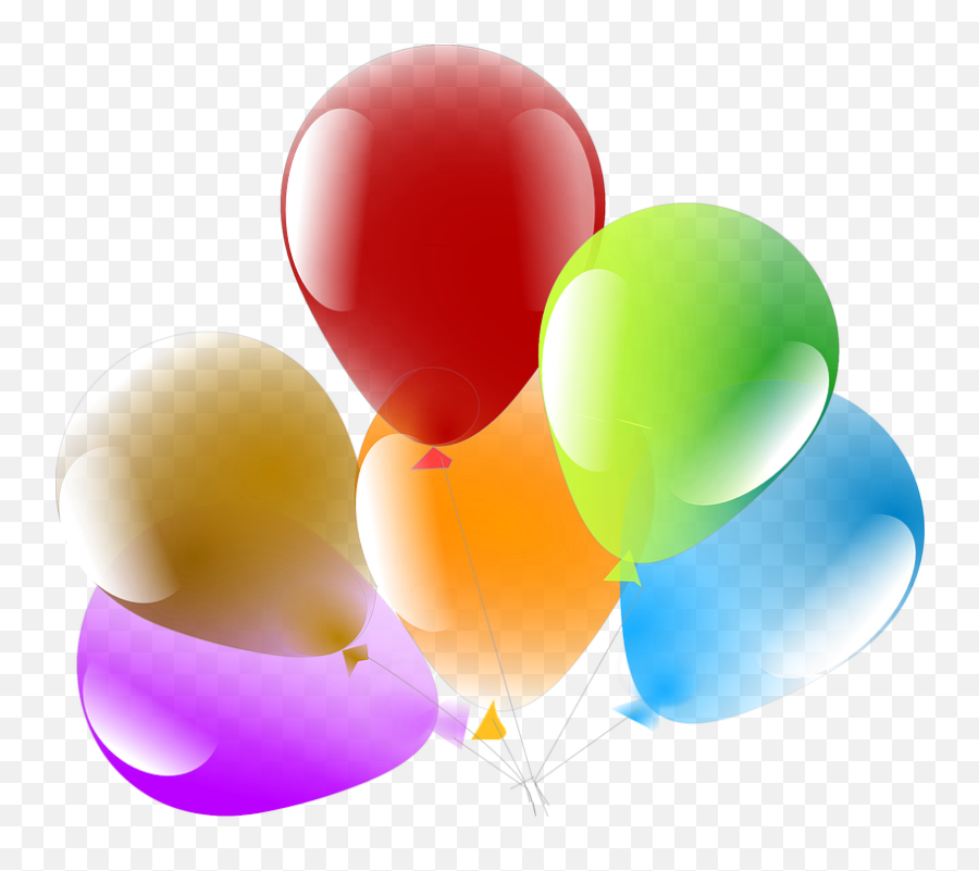 Balloons Party Celebration - Aniversario Png Emoji,Dance Party Emoticons