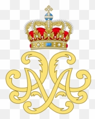 Dual Cypher Of King Christian X - Denmark Coat Arms Emoji