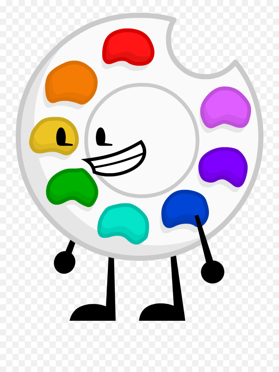 Creative Clipart Paint Palette - Object Lockdown Paint Palette Emoji,Paint Palette Emoji