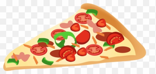Transparent Background Pizza Slice Png - Of Clipart Emoji