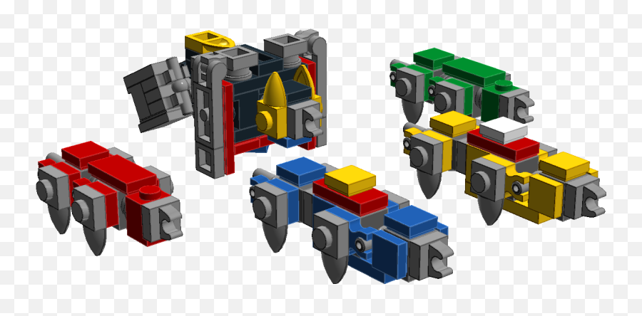 Micro Voltron - Lego Emoji,Voltron Emoji