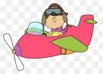Free Airplane Pictures For Kids - Flying A Plane Clip Art Emoji,Girlie Emoticons