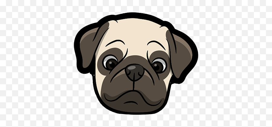 Pugmoji - Ugly Emoji,Pug Emoji