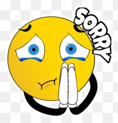 Whatsapp Stickers Gambar Emoji File Png - Minta Maaf