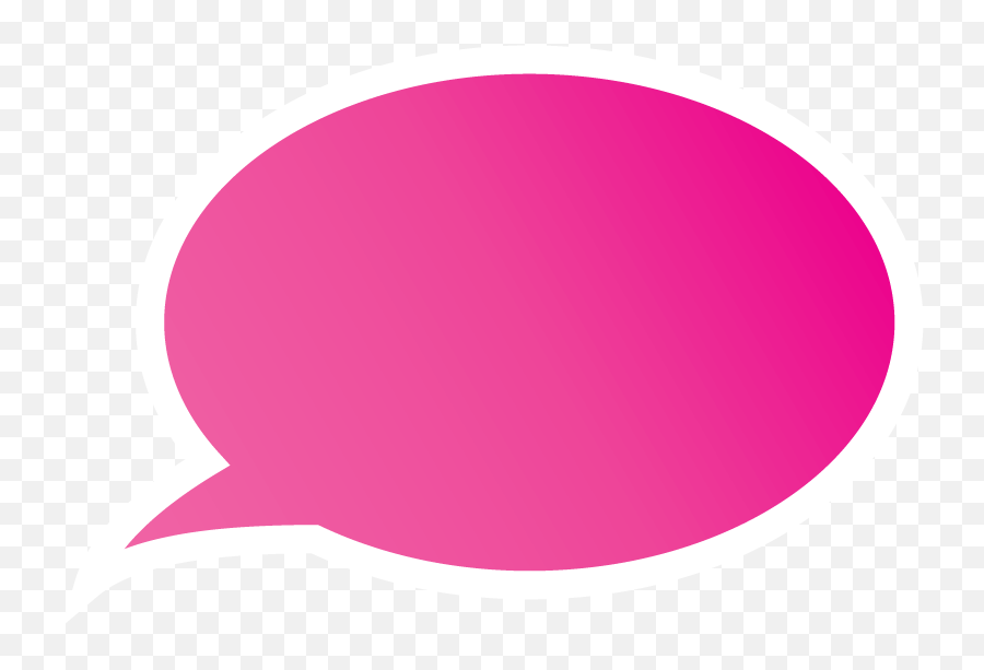Word Bubble Color Png U0026 Free Word Bubble Colorpng - Pink Speech Bubble Transparent Background Emoji,Text Bubble Emoji