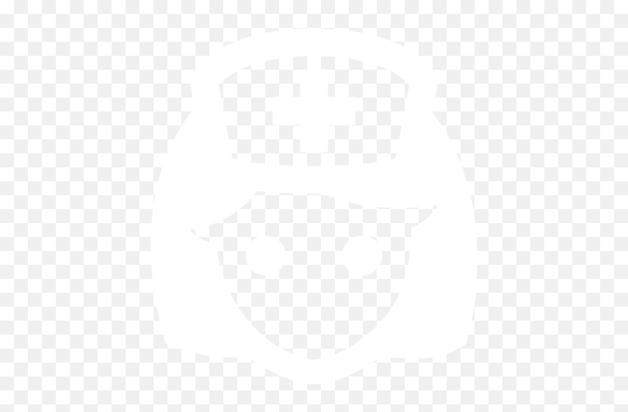 White Nurse Icon - Free White User Icons Nurse White Icon Png Emoji,Nurse Emoticon