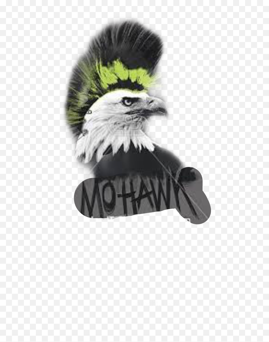 Eagle Mohawk Sticker Punk Sticker - Sea Eagle Emoji,Mohawk Emoji