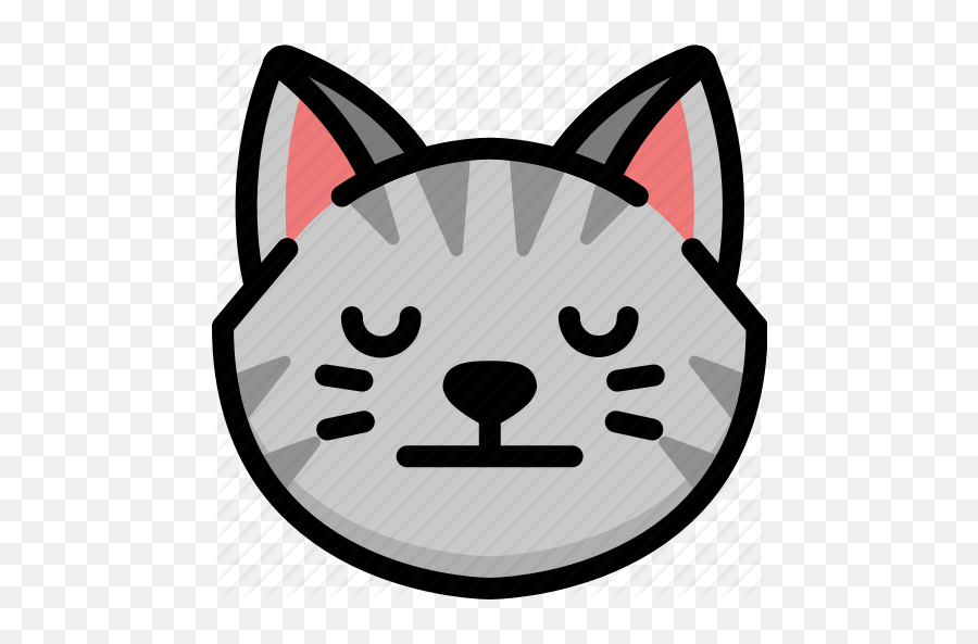 Cat Emoticons - Dead Cat Emoji,Cat Face Emoji