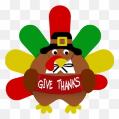 Thanksgiving Clipart Give - Turkey Emoji