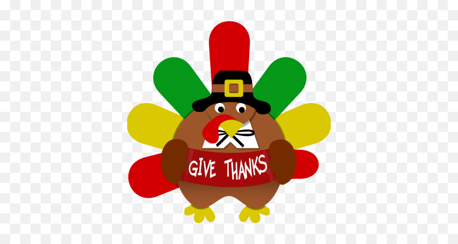 Thanksgiving Clipart Give Thanks Clip - Thanksgiving Turkey Clipart Emoji,Thanksgiving Emoticons Free