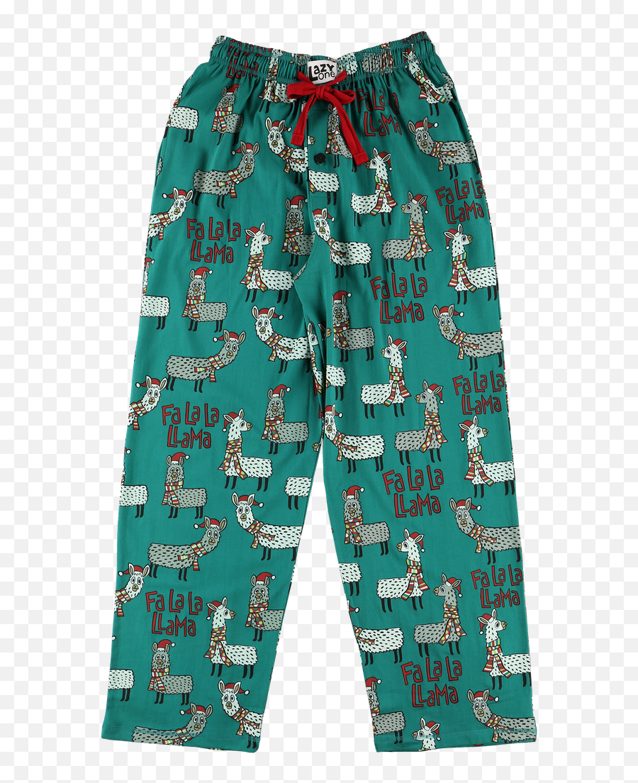 Llama Unisex Pj Pants - Llama Pyjamas Mens Emoji,Emoji Pants For Guys