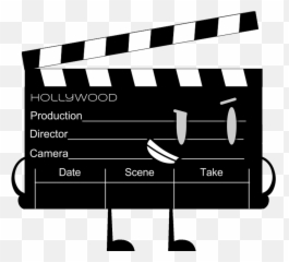 Download Movie Clapboard Png Image - Hollywood 3 2 1 Action Emoji
