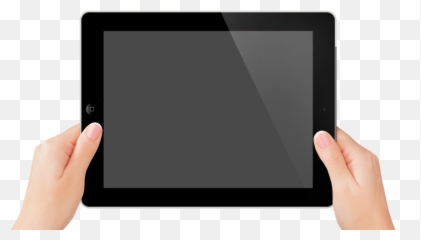 Tablet In Hands Png Image - Holding Emoji