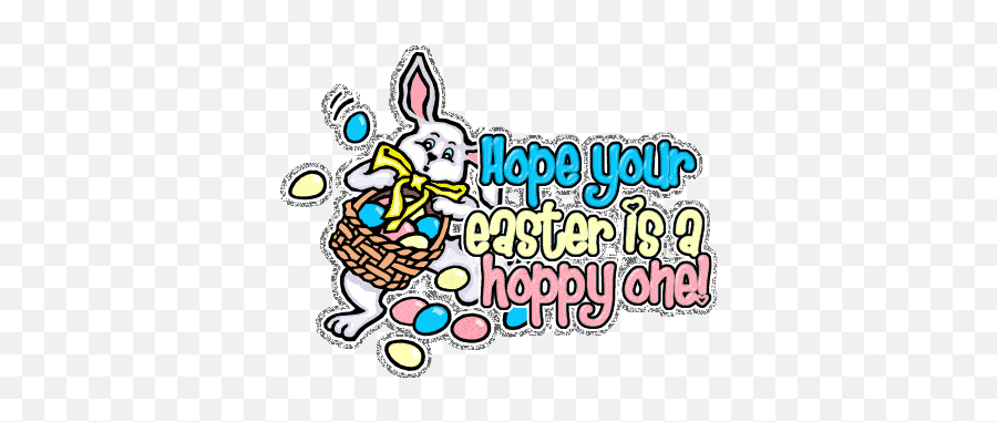 Happy Easter - Easter Bunny Clip Art Emoji,Happy Easter Emoticons