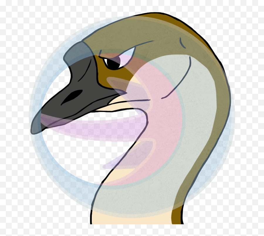 Emoji Uninpressedgoose - Clip Art,Goose Emoji