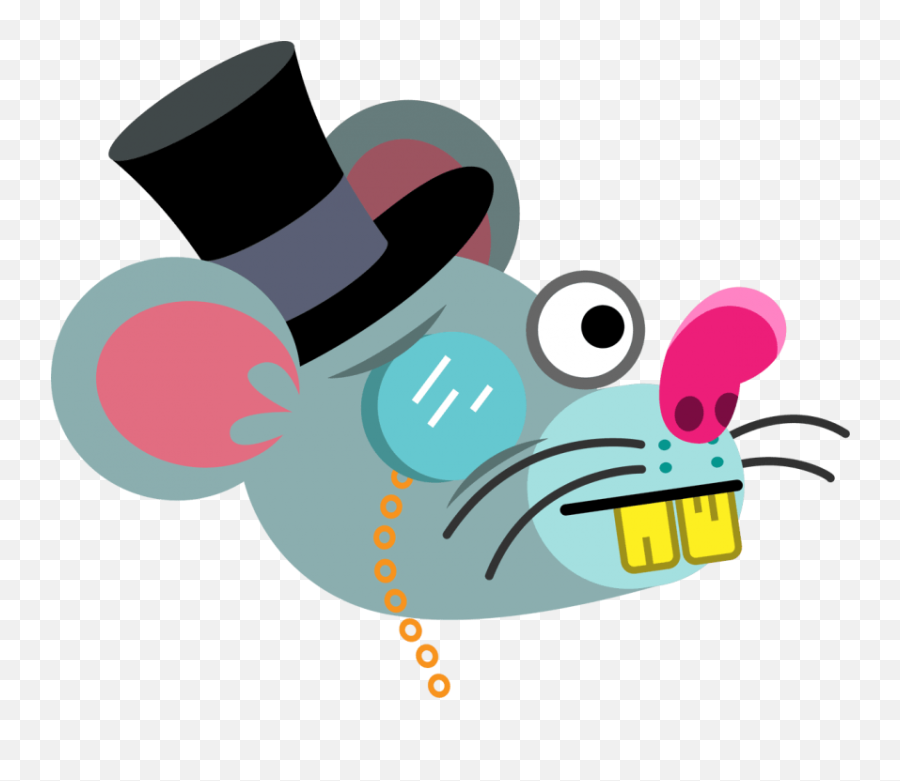 Here Are Some Details From The Nyc Emoji Series - Rat With A Monocle,Headache Emoji