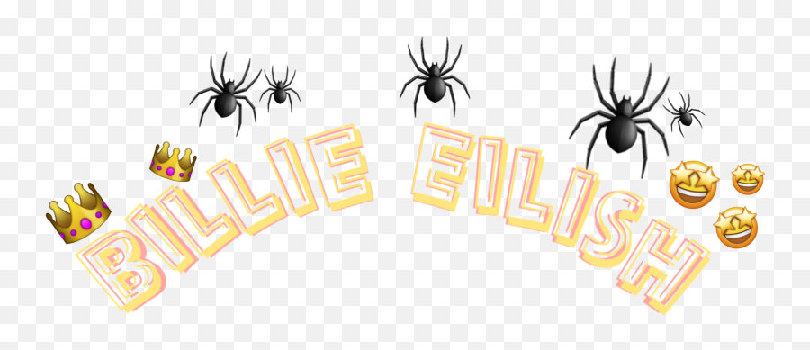 Billieeilish Emoji Emojis Emojicrown - Honeybee,Spider Emojis